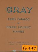 Gray-Gray Milling Machine, Openside & Double Housing Instructions Manual-Double Housing-Openside Housing-01